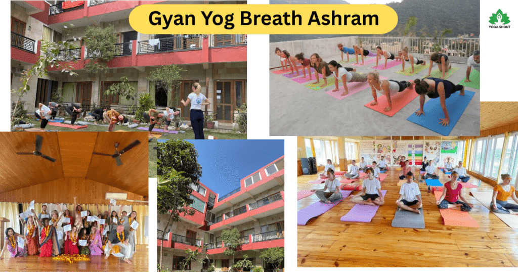 Therapeutic yoga and emotional blockage treatment course at Gyan Yog Breath Ashram Rishikesh