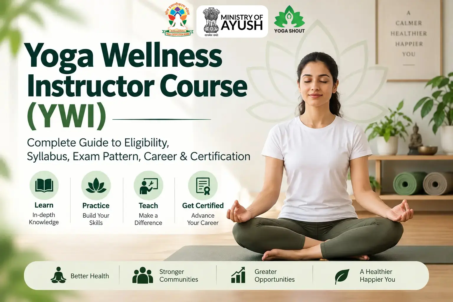 Yoga Wellness Instructor Course YWI – YCB AYUSH Certification Guide